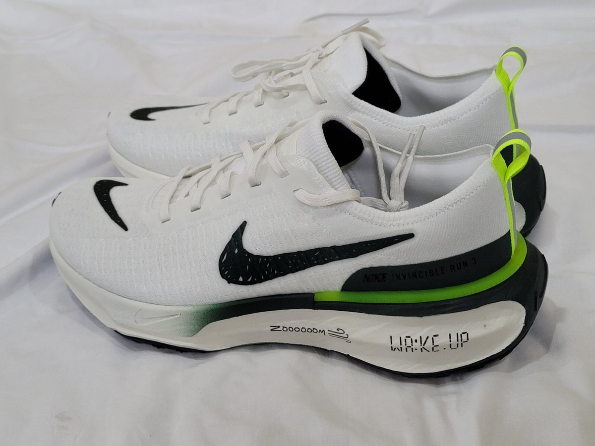 Nike ZoomX Invincible Run FK3 Wake Up Pack White Green Men Running