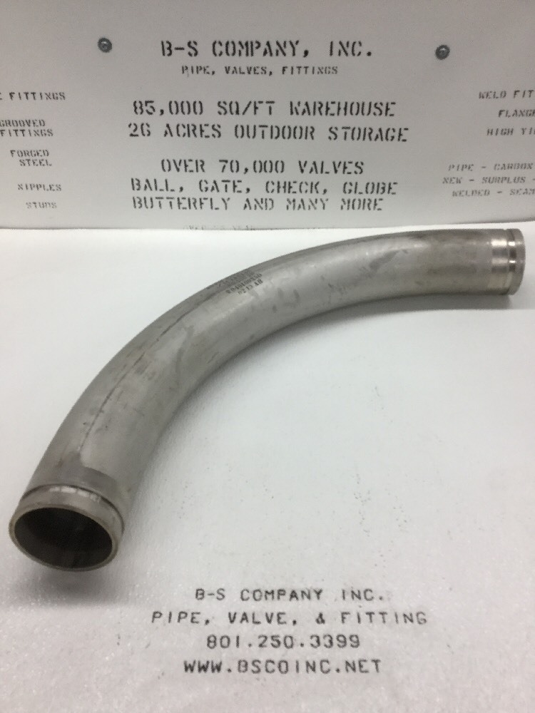 Victaulic No. 1005D Stainless Steel 90 Elbow 4" Grooved Fitting eBay