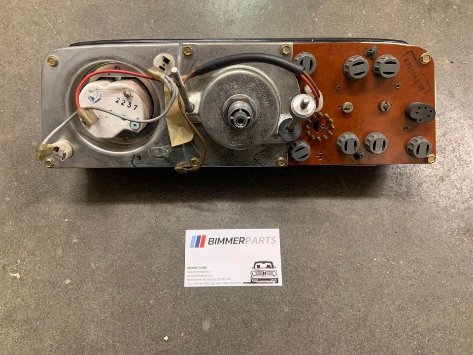 ORIGINAL BMW E10 1502 1600 2002 TI TII INSTRUMENT CLUSTER. — 第 4/4 张图片