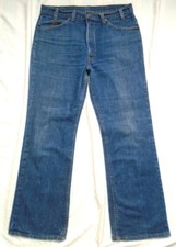 Vintage 80s (1982) Levi's 517-0217 Bootcut Orange Tab Jeans 36x31 Made in USA