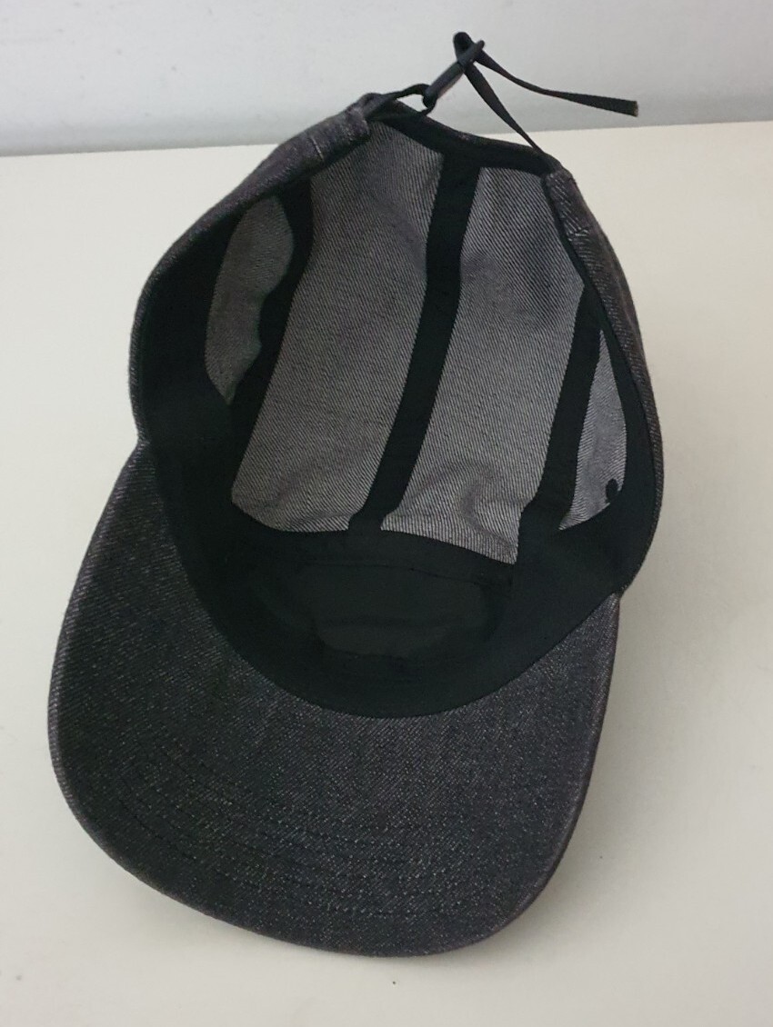帽子 Supreme Embossed Denim Camp Cap Black s-l400.jpg