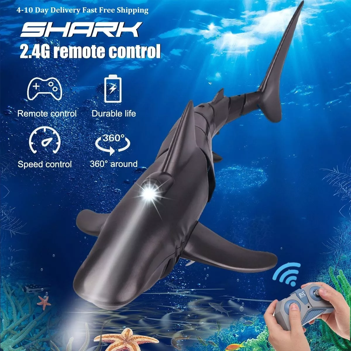 Underwater deals shark toy
