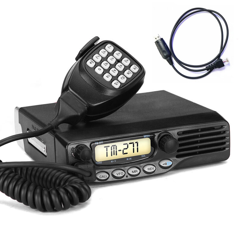 65W TM-271A 136-174MHz For KENWOOD Mobile Radio VHF FM Transceiver