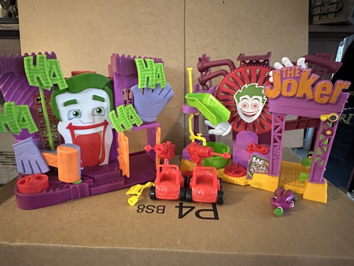 Imaginext DC Super Friends Joker's Fun House Lot Bundle