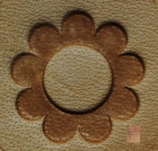 CRAFTOOL - TANDY LEATHER - MINI 2D 3D STAMP 8851 DAISY 8851-00 NEW