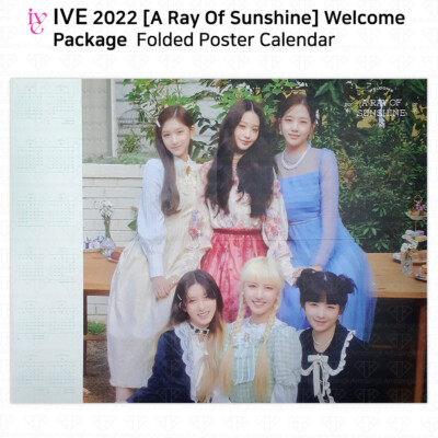 IVE 2022 Season's Greetings A Ray Of Sunshine Welcome Package