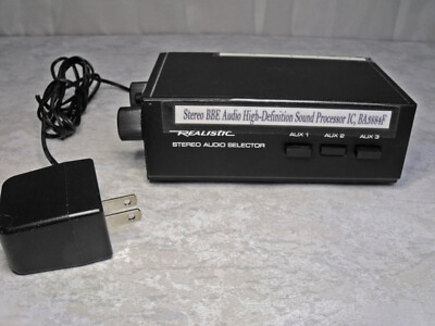 Project Box w/ BBE Audio Hi-Definition Sound Processor Module Board BA3884