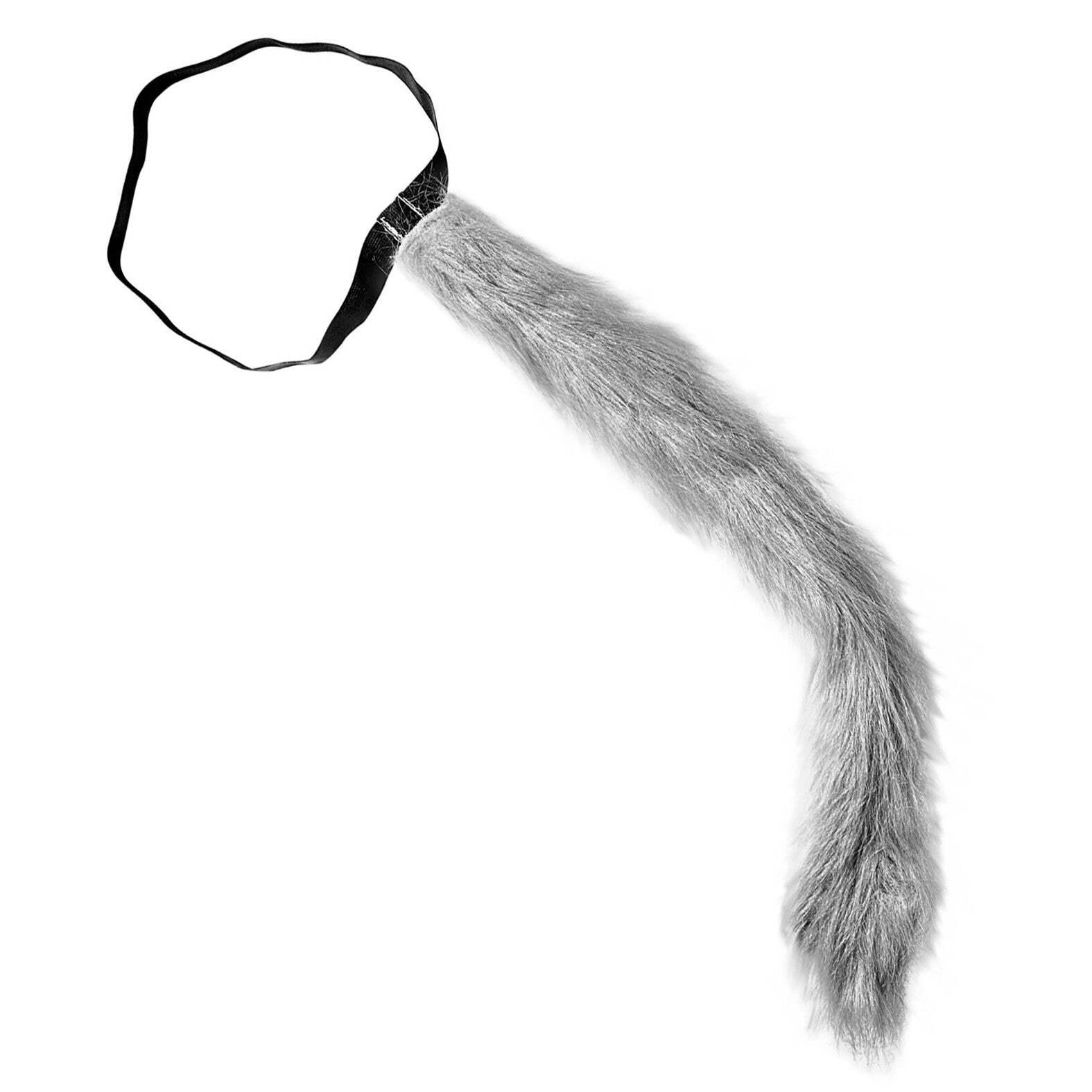 CODA LUPO IN PELUCHE MODELLABILE