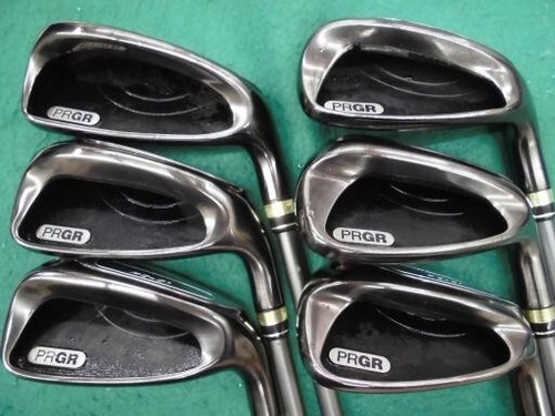 PRGR egg POWER CAVITY Irons #7-9,Pw,Aw,As(6Clubs)/Egg original carbon/Flex:SR