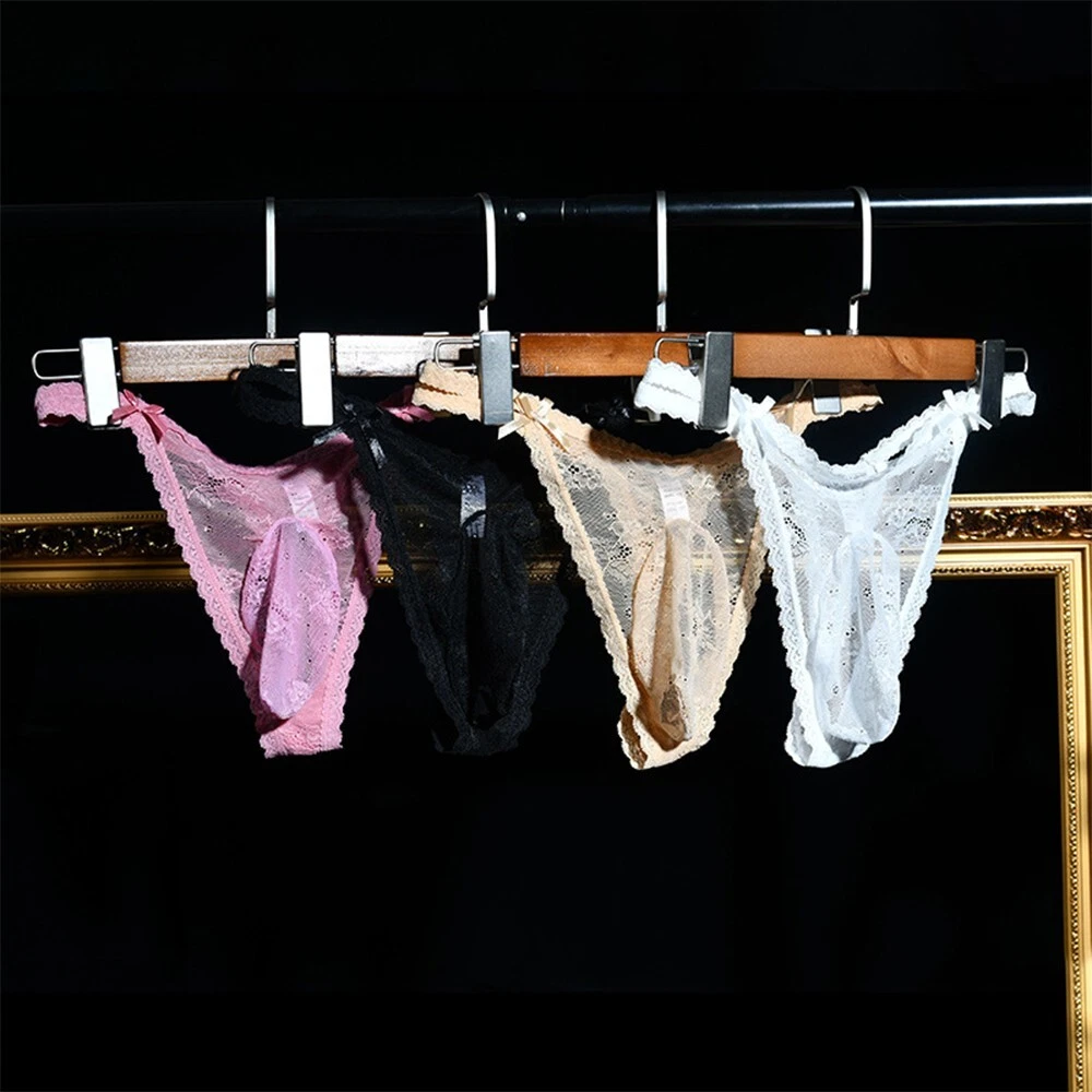 Lingerie string string slips string homme s duisante dentelle string string 73