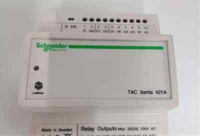 1x SCHNEIDER TAC XENTA 421A 0-073-0245-0 UNIVERSAL INPUTS & RELAY OUTPUT MODULE
