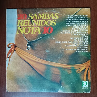 20 Sambas Reunidos Nota 10 [1978] Vinyl LP Latin Folk Country Samba Batucada MPB