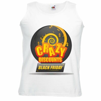 Tank Top CRACY DISCOUNTS BLACK FRIDAY LIFESTYLE FASHION STREET WEAR HIPHOP LEGEN