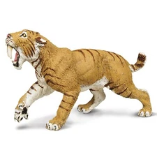 Smilodon Wild Safari Dinosaurs Figure Safari Ltd NEW