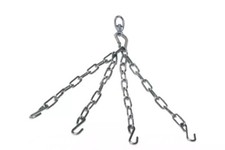 Punch Bag Chains Heavy Duty Hanging Punchbag 4 Strand Swivel Metal Welded Chain
