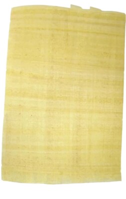 1 A4 Blatt echt ägyptisches Papyruspapier blanko ideal für Kunst und Basteln
