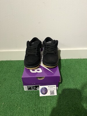 Nike Dunk SB Low Pro FOG Black Cool Grey Men s 5.5 WMNS 7 BQ6817-010 New Rare
