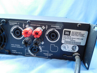 JBL MPA275 Professional Power Amplifier | eBay