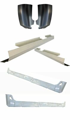 2007-2013 Silverado, 4 Door Crew Cab Inner & Outer Rocker, Cab Corner pair 