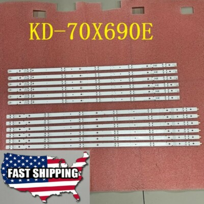 #ad #ad Full kit LED Strip 12 For Sony KD 70X690E 3PCM00693A 3PCM00694A FBC 70 INCH A B $42.70
