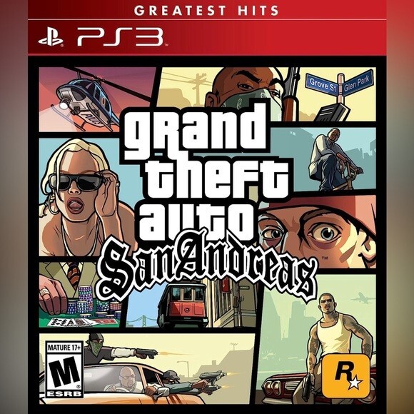 GTA SAN ANDREAS PS3