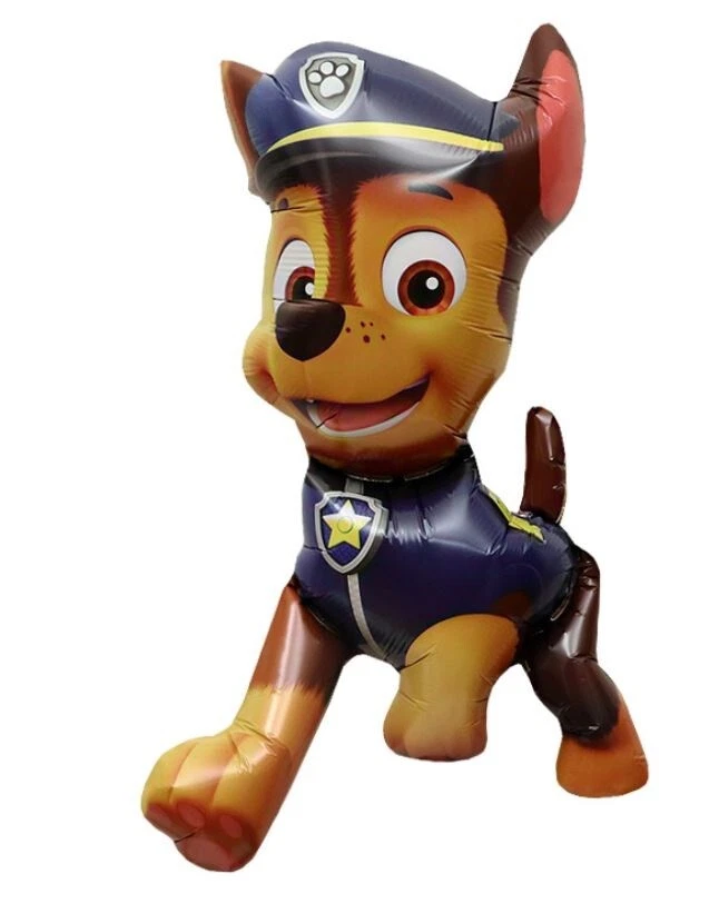 5PC PAW Patrol Foil Balloon Set Chase Skye Marshall Rubble Birthday Decor - image 2 of 4