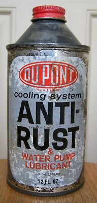DuPont Cooling System Anti-Rust High Profile Cone Top Can, Wilmington , DE 12 oz