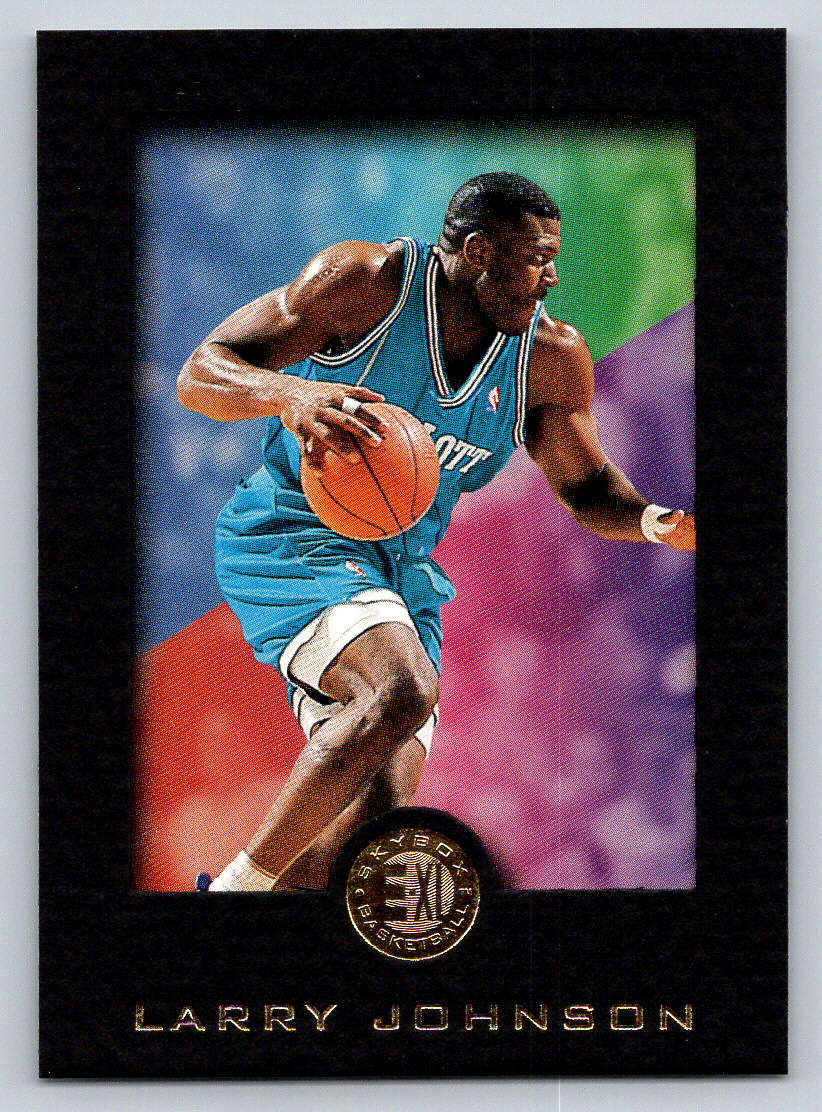 1995-96 E-XL #8 Larry Johnson (ref 219957) | eBay