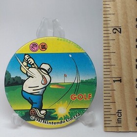 Nintendo Golf Menko Card Famicom Nintendo NES Japanese Retro Vintage 1983