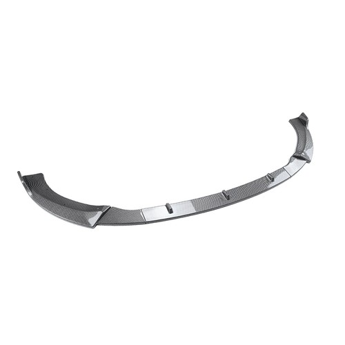Front Spoiler Splitter For Benz CLS C257 AMG 2022-2024 Carbon Fiber Look - Picture 5 of 12