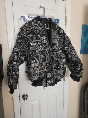 Al Wissam Hip Hop Tribute Leather Jacket (womans/zipper on left