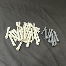 Vintage Hair Care Pro Perm Loose Curling 41 Rods Gray White