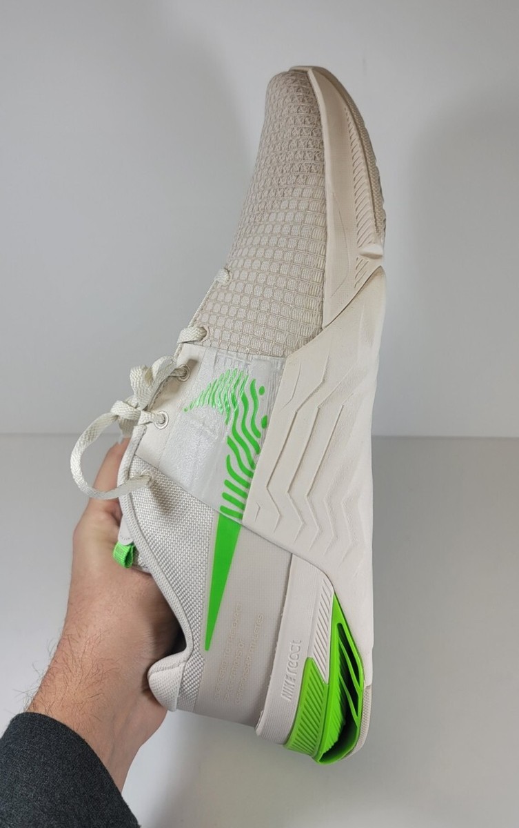 Nike Metcon 8 Beige Green Strike DO9328-006 Men\'s Size 14 Training Shoes Cross Nike Metcon 8 Phantom Green Strike DO9328-006 Men Shoes NEW  main image 4