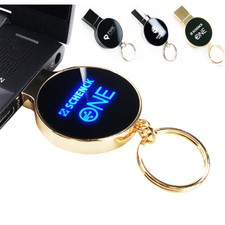 50PCS Custom Glowing Metal USB Drives - 1-16GB LED Logo Promot Gifts, Free Ship