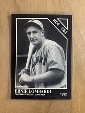 1991 CONLON COLLECTION TSN - ERNIE LOMBARDI #27 CINCINNATI REDS