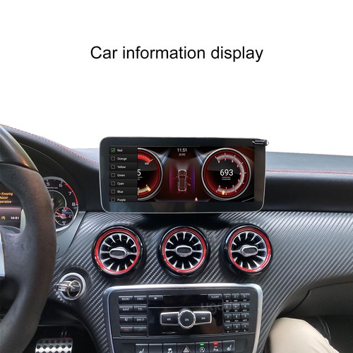 10,25" Android 13 Bildschirm Carplay für Mercedes GLA CLA A W176 C117 GPS Navi 128G - Bild 4 von 12