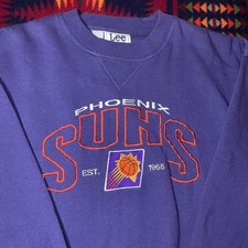 Phoenix Suns Vintage Lee Sport Sweatshirt Mens Large Purple