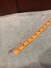 Small Sterling Silver “Twist” Design Religious Spiritual Cross on 10 inch Chain