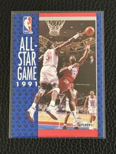 1991-92 Fleer - All-Star Game Michael Jordan, Karl Malone, Patrick Ewing #236