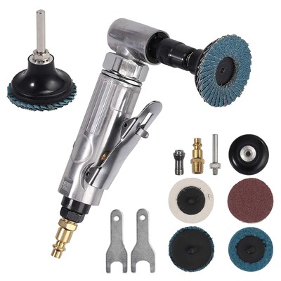 Air  Right Angle Die Grinder 1/4'' 90 Degree Heavy Duty 20,000 RPM Compressed ...