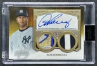 ALEX RODRIGUEZ 2023 TOPPS DYNASTY #ADR-ARO GAME-USED DUAL PATCH AUTO GOLD 1/1