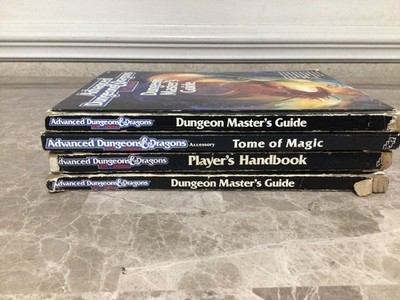 Vintage Lot Of 4 Advanced Dungeons & Dragons 2nd Edition Books