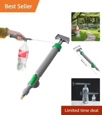 High Pressure Handheld Sprayer with Adjustable Nozzle for Effortless Watering