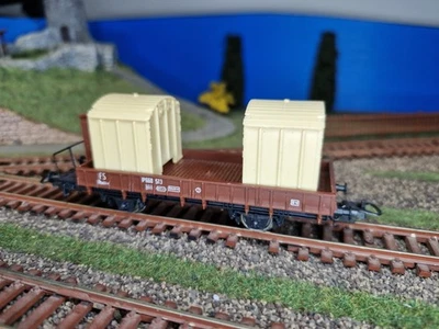 Wagon Plat A Guérite Lima Ho - Photo 1/4
