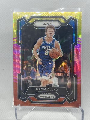 23-24 Prizm Mac McClung /88 Yellow Pink Red