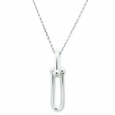 TIFFANY & Co. 63104310 Hardware Thin Link Silver925 Collana /294652