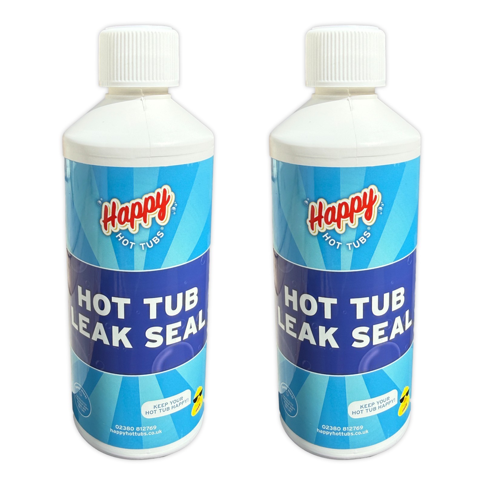 Happy Leak Seal 900ml Spa Sealer Pipe Repair Leaking Hot Tub Pipework Shell