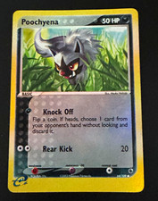 Pokemon Poochyena 64/109 EX Rubino e Zaffiro Reverse Holo Vintage 03 TCG Card LP