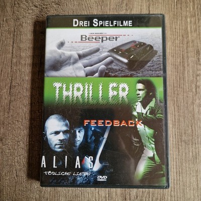 DVD Film 3 In 1 Action Thriller Beeper Und Feedback Spielfilm FSK 16