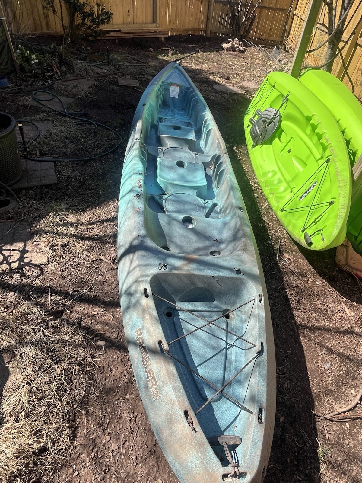 For 3 To 4 Person Water Sports Kayak With Paddles